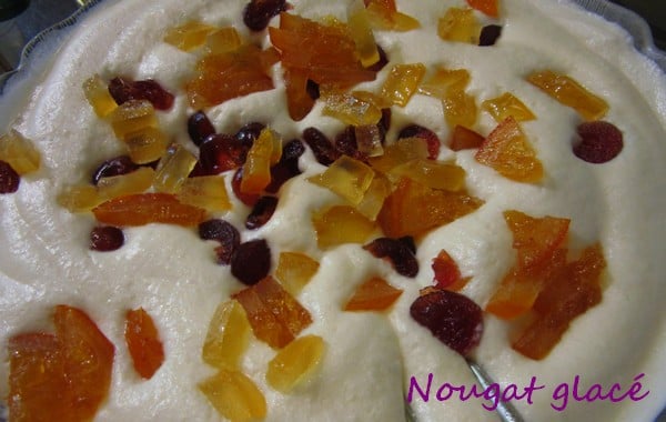 Recette du Nougat glacé